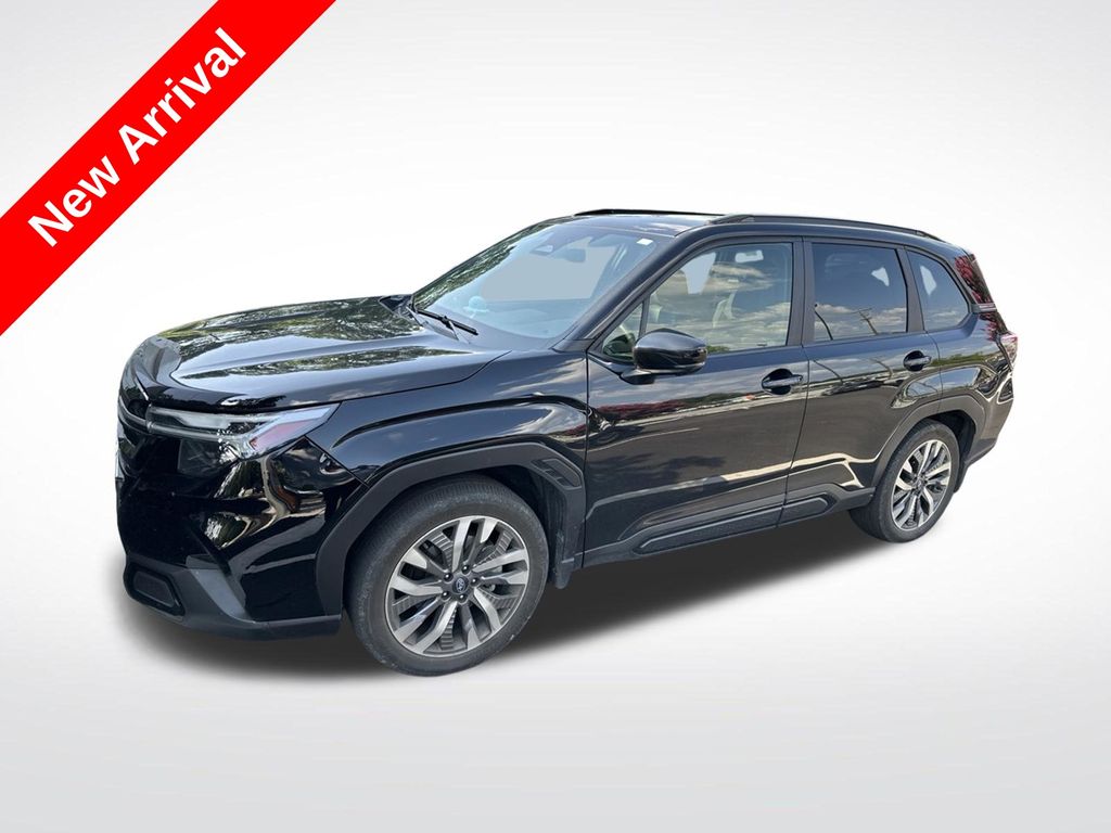 Crystal Black Silica 2025 Subaru Forester SUV / Crossover All-Wheel Drive Continuously Variable Transmission
