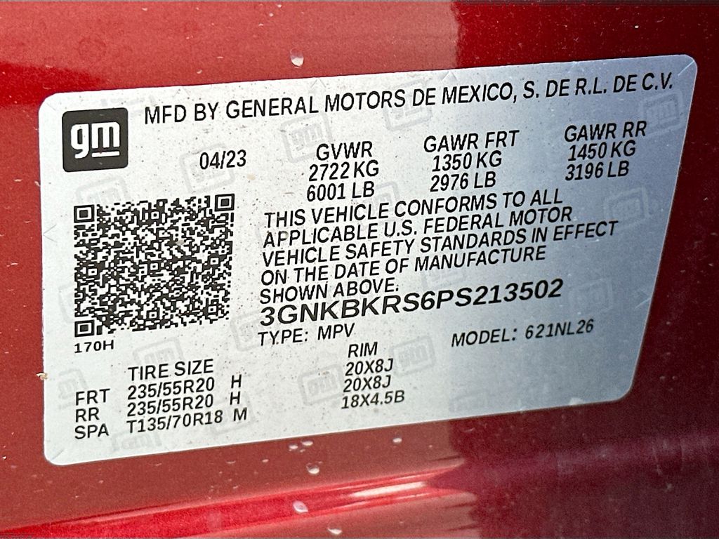 Used 2023 Red Chevrolet RS image 34