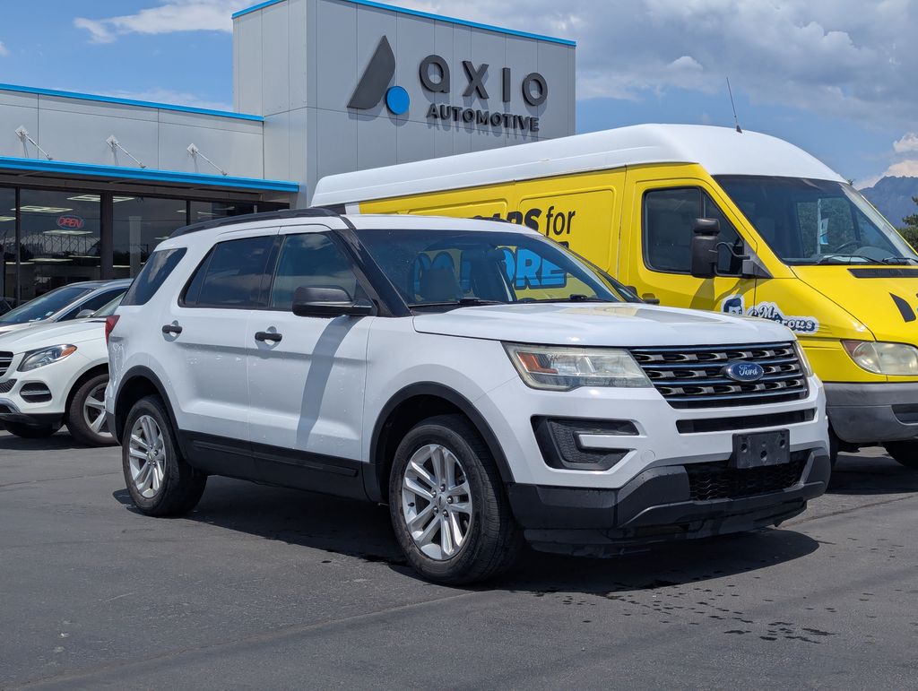 Oxford White 2016 Ford Explorer SUV / Crossover All-Wheel Drive 6-Speed Automatic