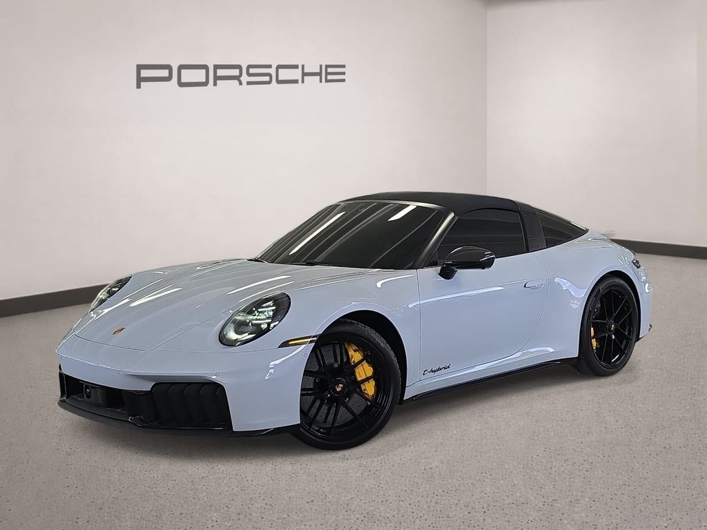 Ice Gray Metallic 2026 Porsche 911 Convertible All-Wheel Drive 8-Speed Automatic