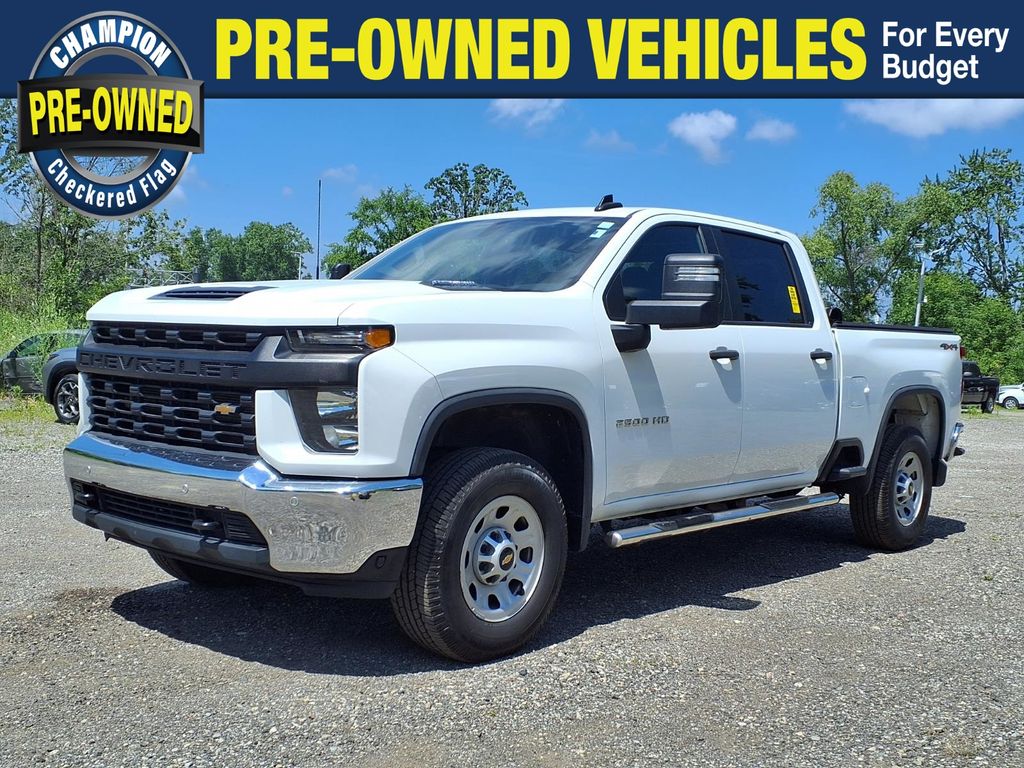 Summit White 2020 Chevrolet Silverado 2500HD Pickup Truck Four-Wheel Drive Automatic