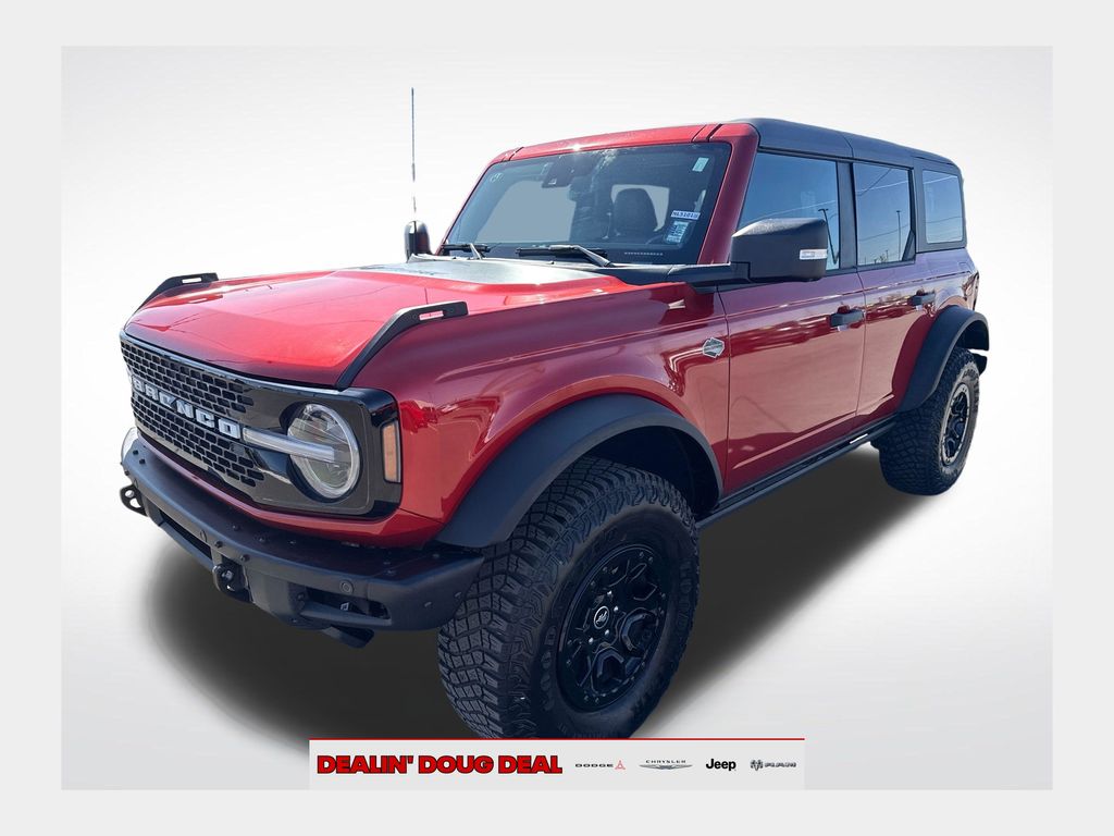 Chili Pepper Red 2024 Ford Bronco Wildtrak 4-Door 4WD SUV / Crossover Four-Wheel Drive Automatic