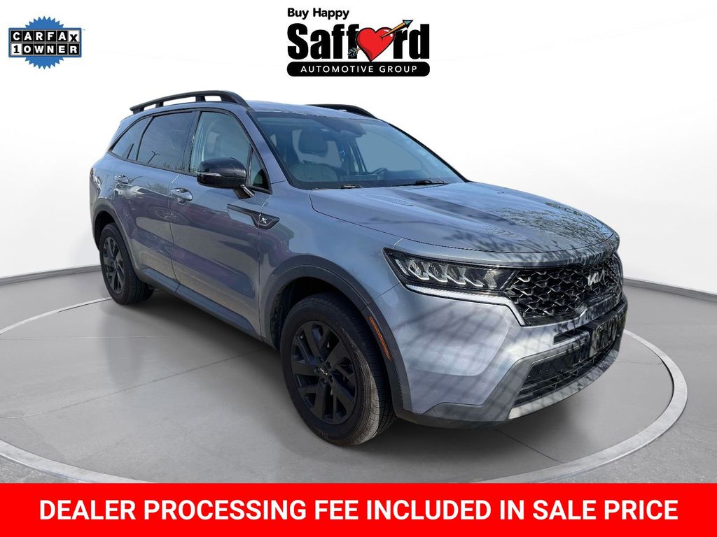 Everlasting Silver 2023 Kia Sorento X-Line S AWD SUV / Crossover All-Wheel Drive 8-Speed Automatic