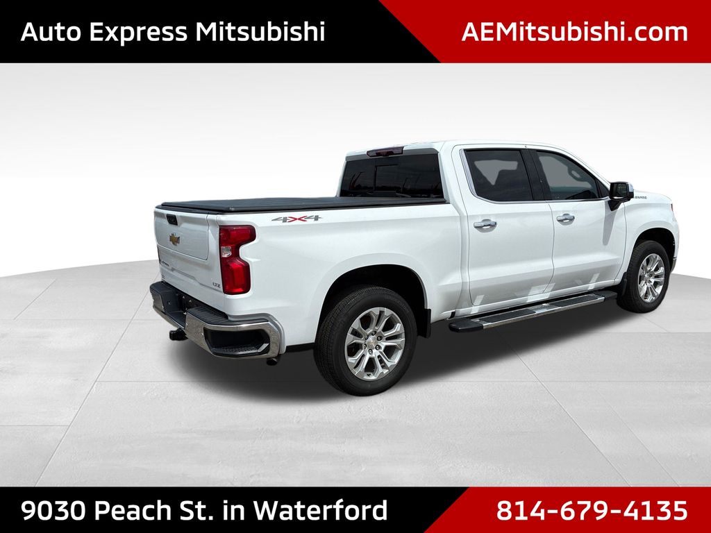 2022 Chevrolet Silverado 1500 LTZ White at Phil Fitts Ford