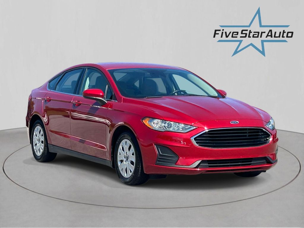 Red Metallic 2020 Ford Fusion Sedan Front-Wheel Drive 6-Speed Automatic