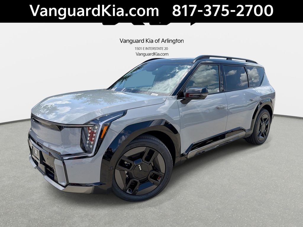 Wolf Gray/Ebony Black Roof 2026 Kia EV9 SUV / Crossover All-Wheel Drive 1-Speed Automatic