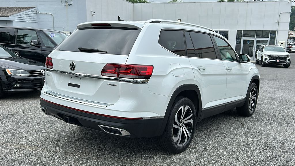 Certified Used 2023 White Volkswagen SEL image 3