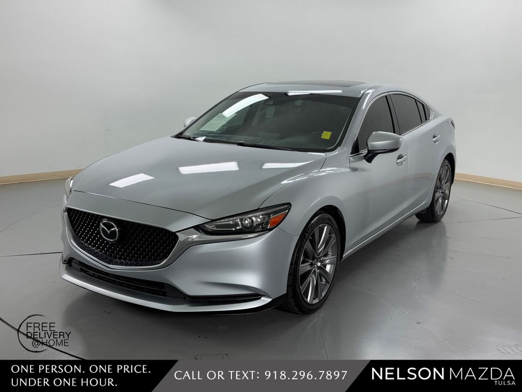 Sonic Silver Metallic 2018 Mazda MAZDA6 Touring Sedan FWD Sedan Front-Wheel Drive 6-Speed Automatic