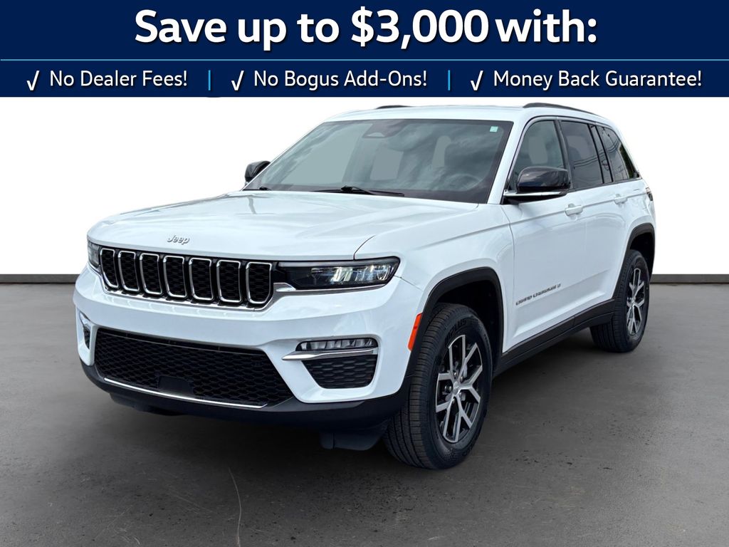 Bright White Clearcoat 2024 Jeep Grand Cherokee SUV / Crossover 4X2 8-Speed Automatic