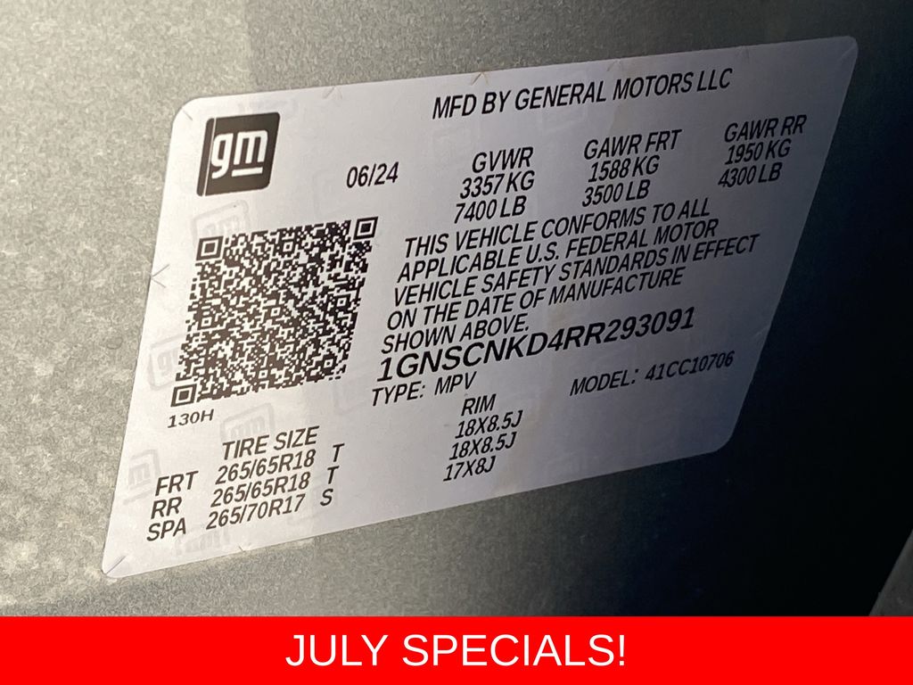 Used 2024 Chevrolet Tahoe SUV