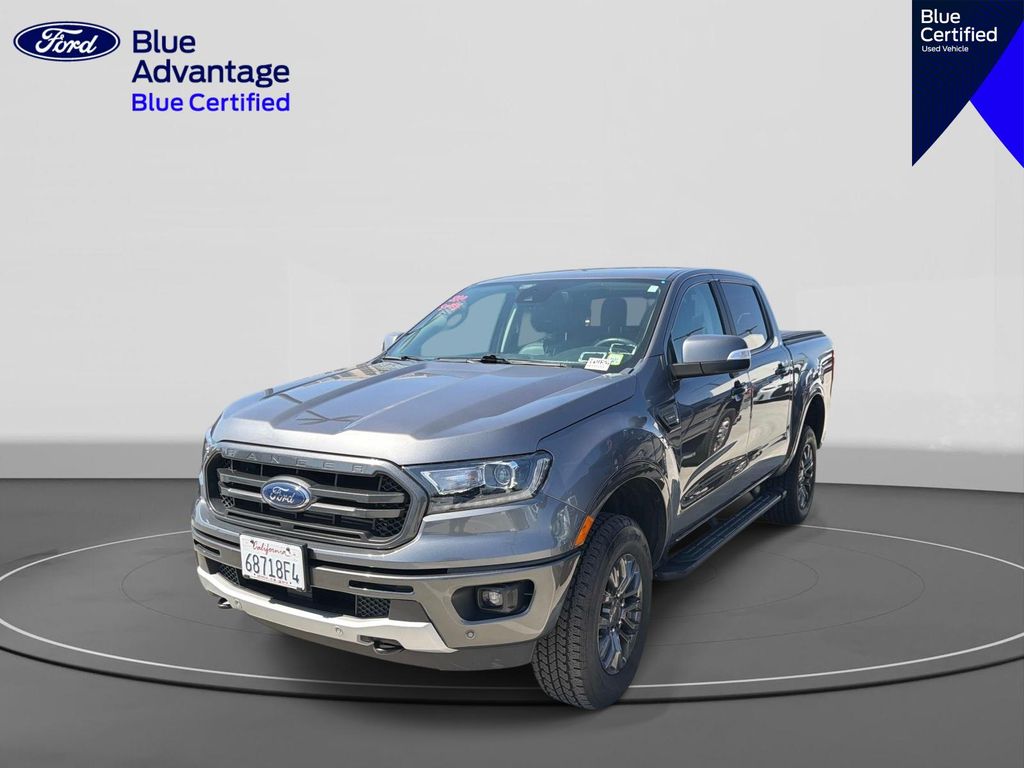 Carbonized Gray Metallic 2021 Ford Ranger Pickup Truck Four-Wheel Drive Automatic