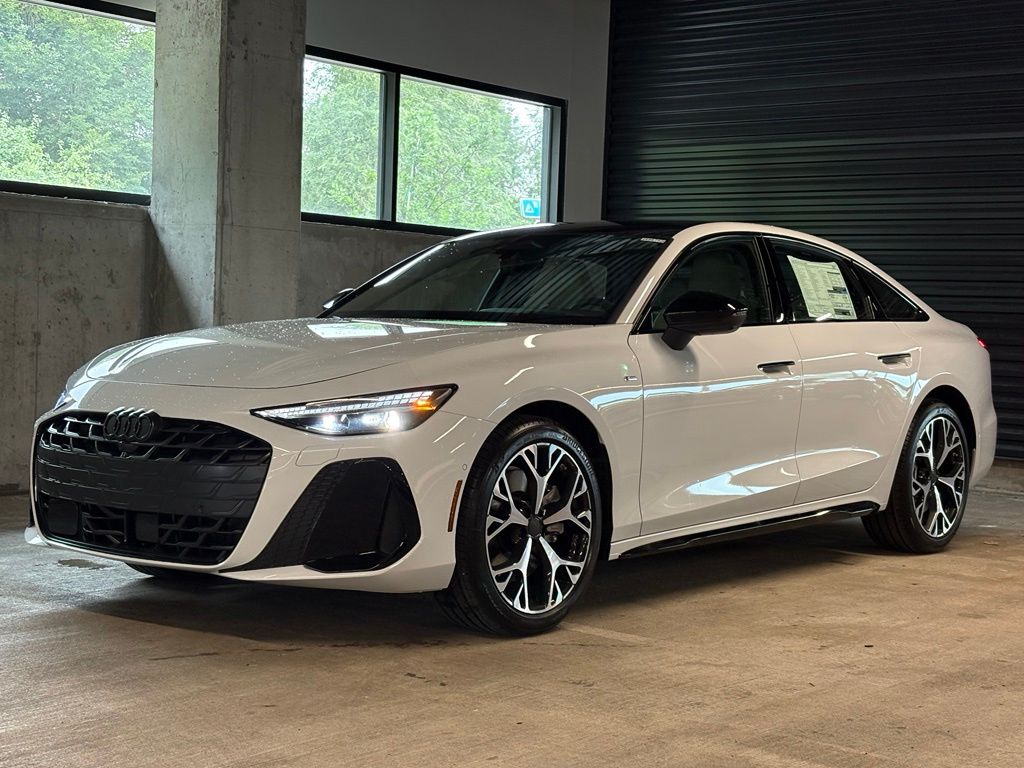 White 2026 Audi A6 Sedan All-Wheel Drive 7-Speed Automatic