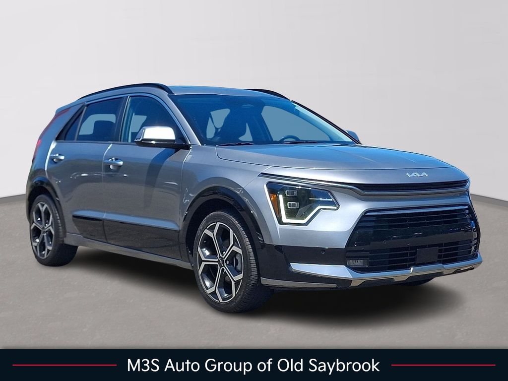 Steel Gray 2023 Kia Niro SX Touring FWD SUV / Crossover Front-Wheel Drive 6-Speed Automatic