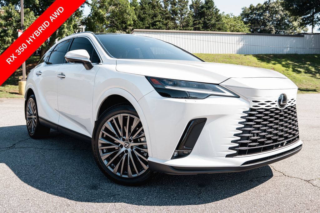 White Pearl 2024 Lexus RX Hybrid SUV / Crossover All-Wheel Drive Continuously Variable Transmission