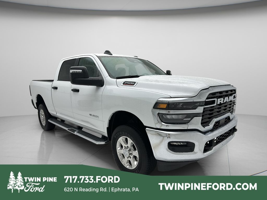 Bright White Clearcoat 2026 RAM 2500 Pickup Truck Four-Wheel Drive Automatic