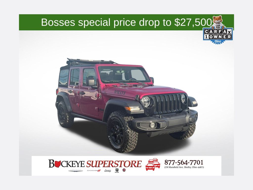 2022 Jeep Wrangler Unlimited Willys 4WD