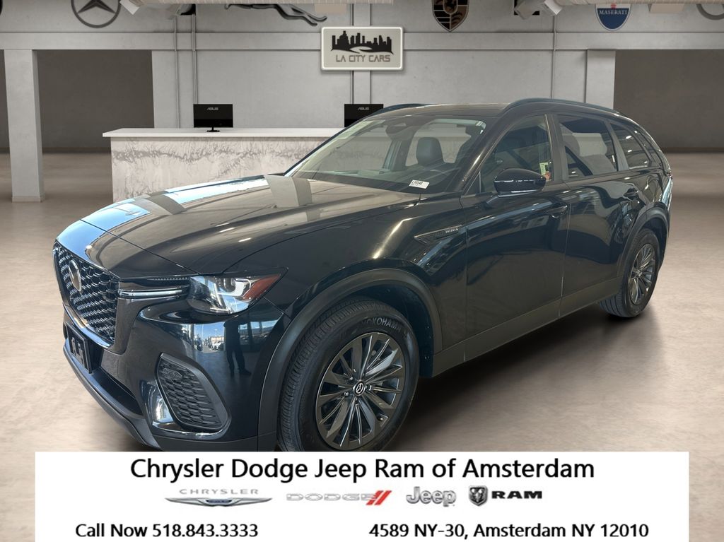 Jet Black Mica 2025 Mazda CX-70 SUV / Crossover All-Wheel Drive 8-Speed Automatic