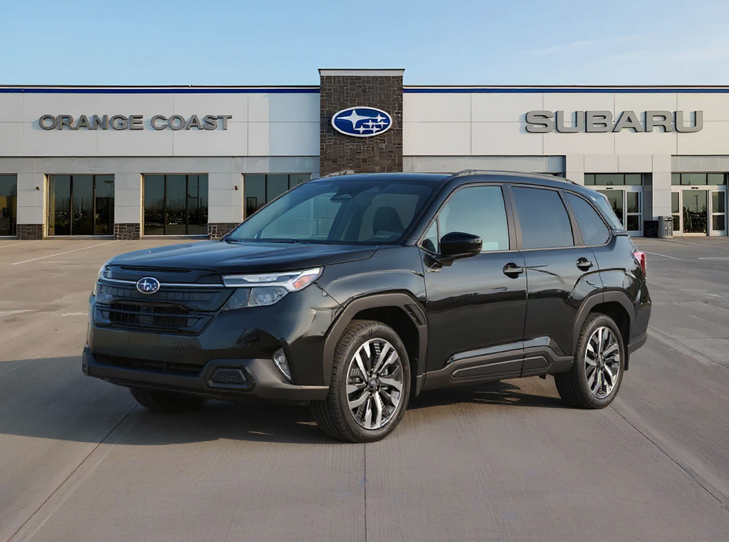 Crystal Black Silica 2026 Subaru Forester Hybrid Touring AWD SUV / Crossover All-Wheel Drive Continuously Variable Transmission