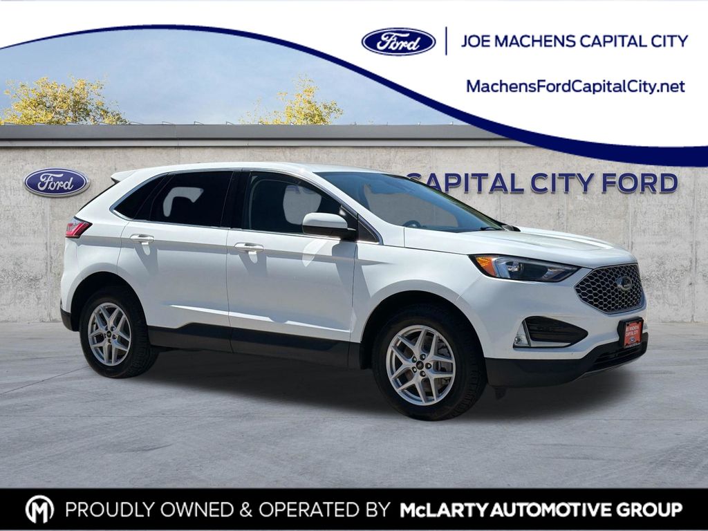Oxford White 2024 Ford Edge SEL AWD SUV / Crossover All-Wheel Drive 8-Speed Automatic