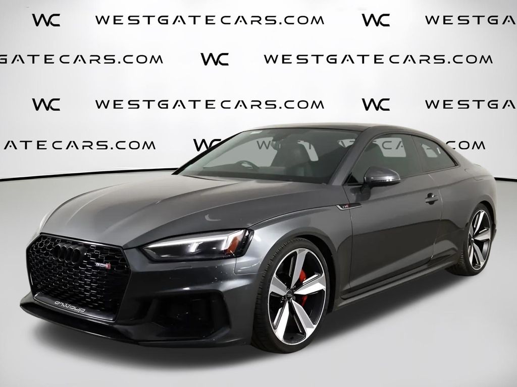 Daytona Gray Pearl 2018 Audi RS 5 Coupe All-Wheel Drive 8-Speed Automatic