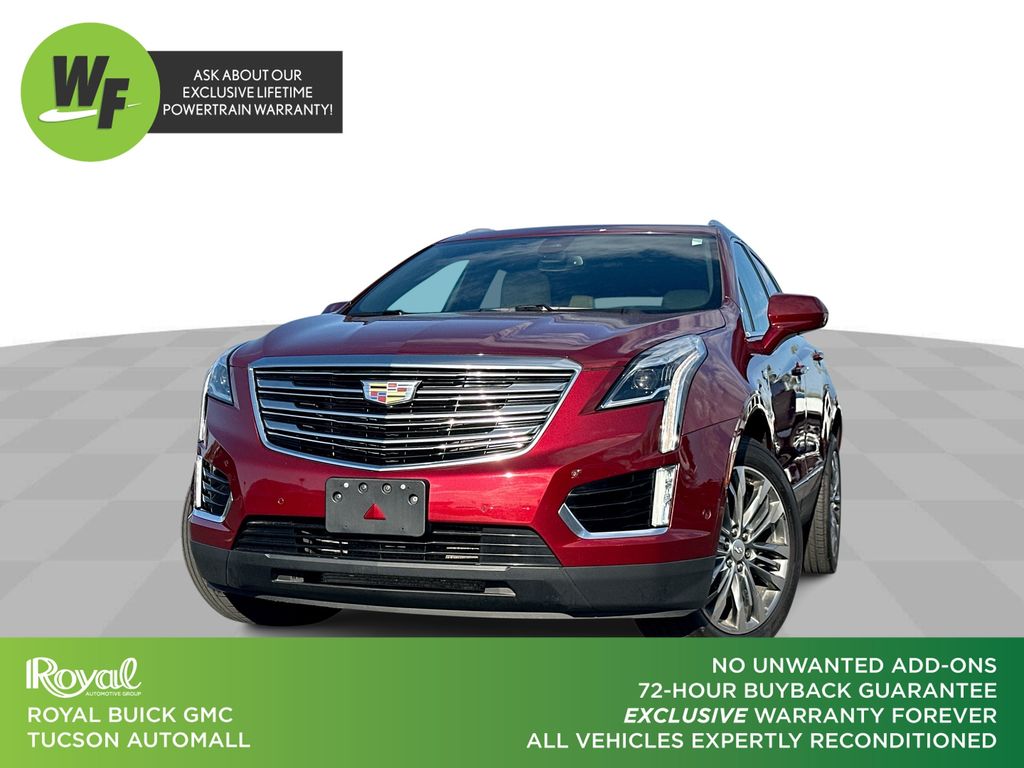 Red 2017 Cadillac XT5 SUV / Crossover Front-Wheel Drive 8-Speed Automatic