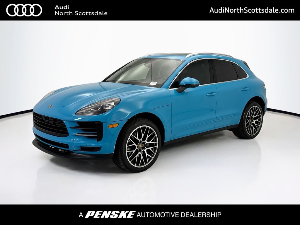 Miami Blue 2021 Porsche Macan S AWD SUV / Crossover All-Wheel Drive 7-Speed Automatic