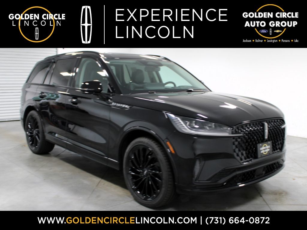 Black Metallic 2026 Lincoln Aviator SUV / Crossover All-Wheel Drive Automatic