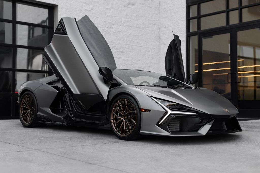 Grigio Titans Matt 2025 Lamborghini Revuelto AWD Coupe All-Wheel Drive 8-Speed Dual Clutch