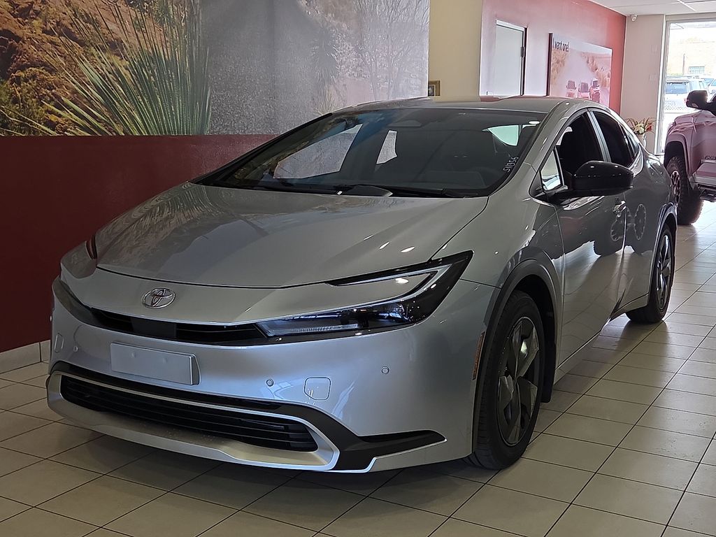 Gray 2026 Toyota Prius Plug-In Hybrid Hatchback Front-Wheel Drive Continuously Variable Transmission