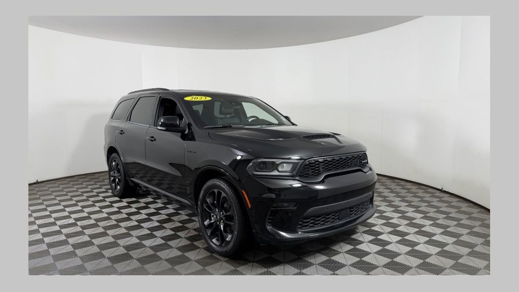 DB Black Crystal Clearcoat 2023 Dodge Durango SUV / Crossover All-Wheel Drive 8-Speed Automatic