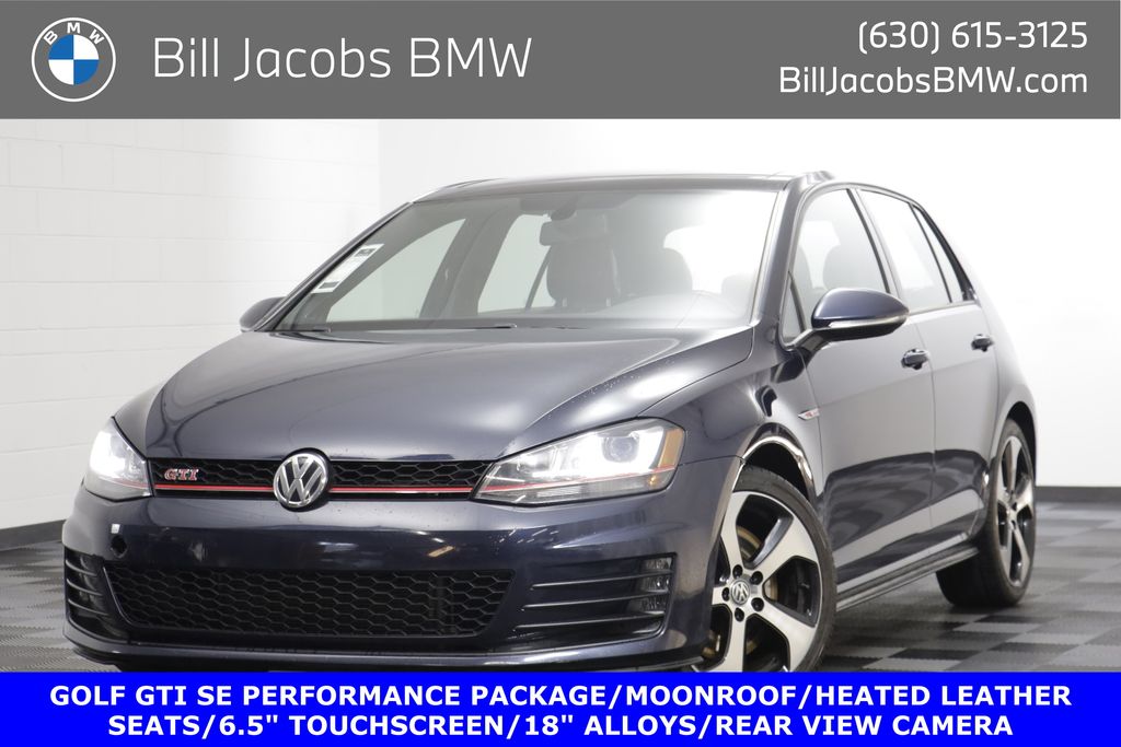 2016 Volkswagen Golf GTI 2.0T SE 4-Door FWD with Performance Package