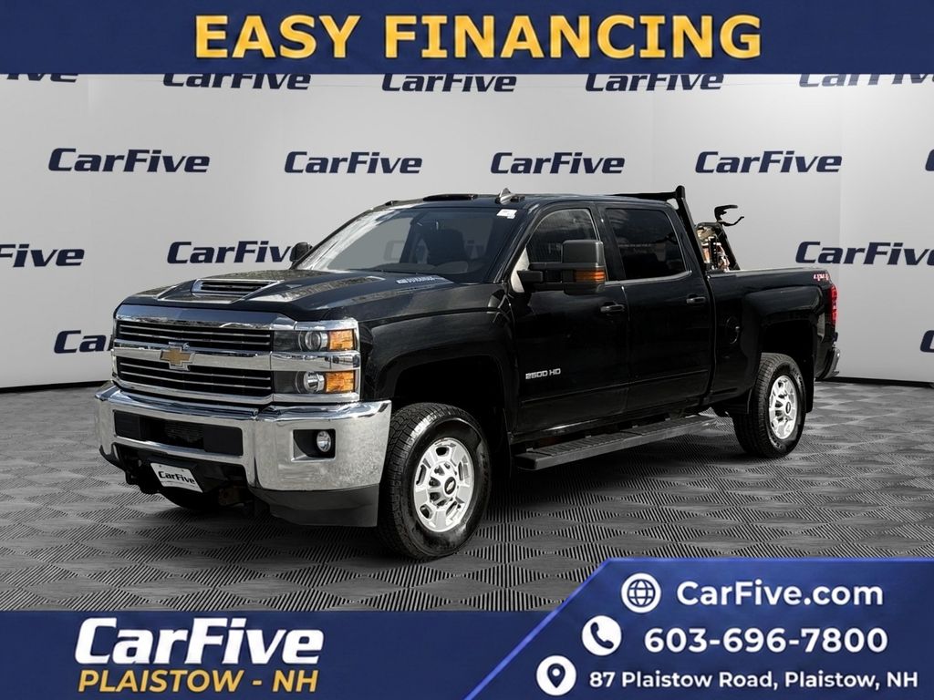 Black 2018 Chevrolet Silverado 2500HD Pickup Truck Four-Wheel Drive 6-Speed Automatic