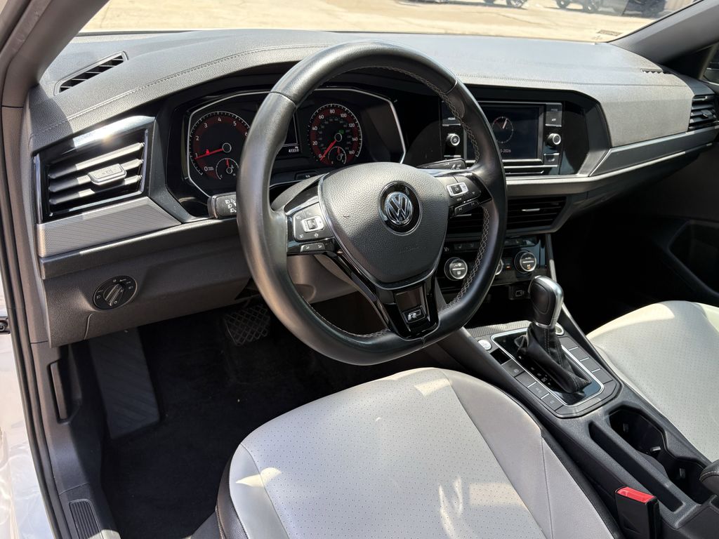 2019 Volkswagen Jetta R-Line White at DeMontrond Auto Country