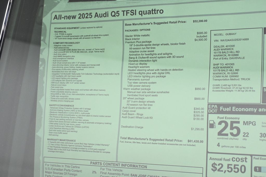 Thumbnail: 2025 Audi Q5 - 30