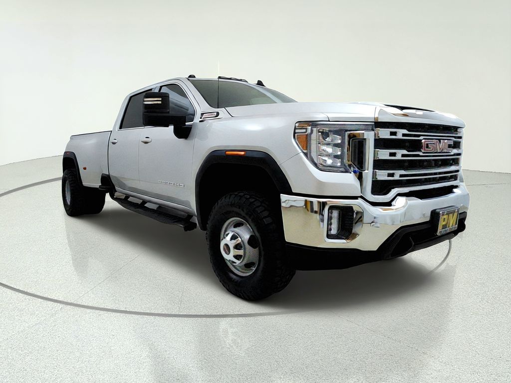 Quicksilver Metallic 2023 GMC Sierra 3500HD Pickup Truck Four-Wheel Drive Automatic