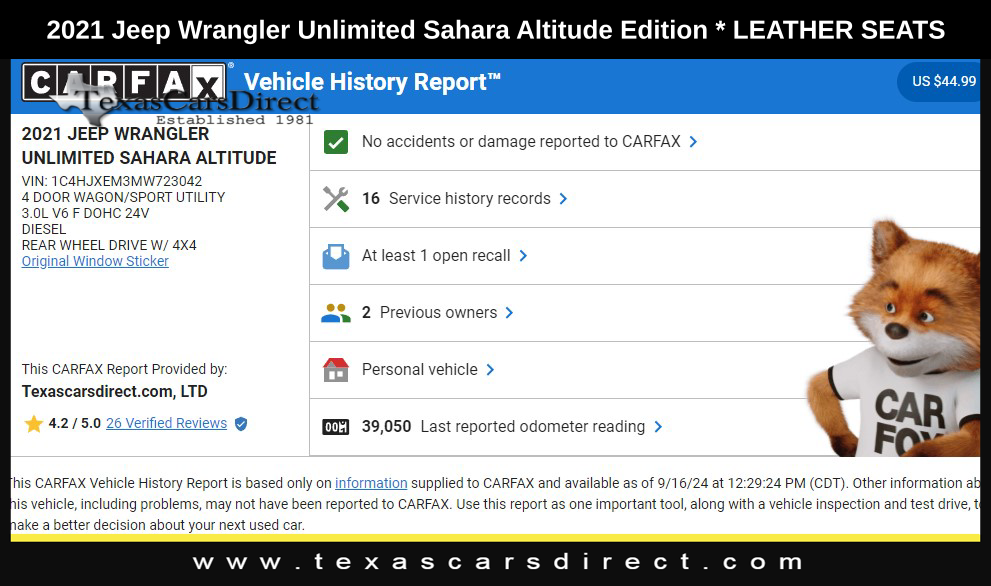 2021 Jeep Wrangler Unlimited Sahara Altitude 11