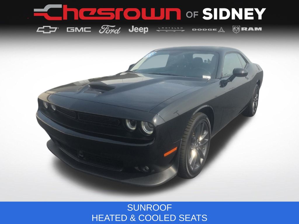 Pitch Black Clearcoat 2023 Dodge Challenger Coupe All-Wheel Drive 8-Speed Automatic