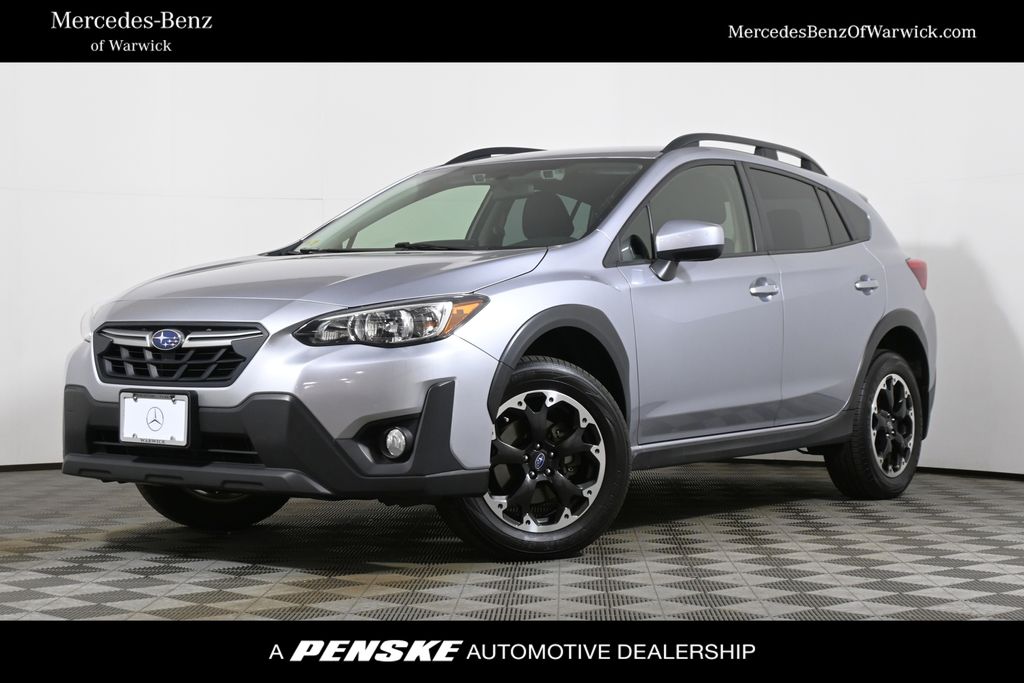 Ice Silver Metallic 2022 Subaru Crosstrek Premium AWD SUV / Crossover All-Wheel Drive Continuously Variable Transmission