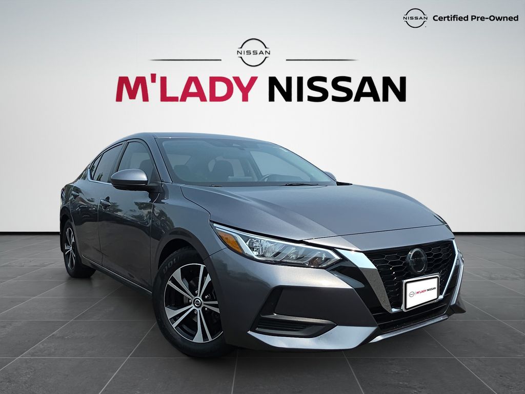 Gray (Gun Metallic) 2020 Nissan Sentra Sedan Front-Wheel Drive Continuously Variable Transmission