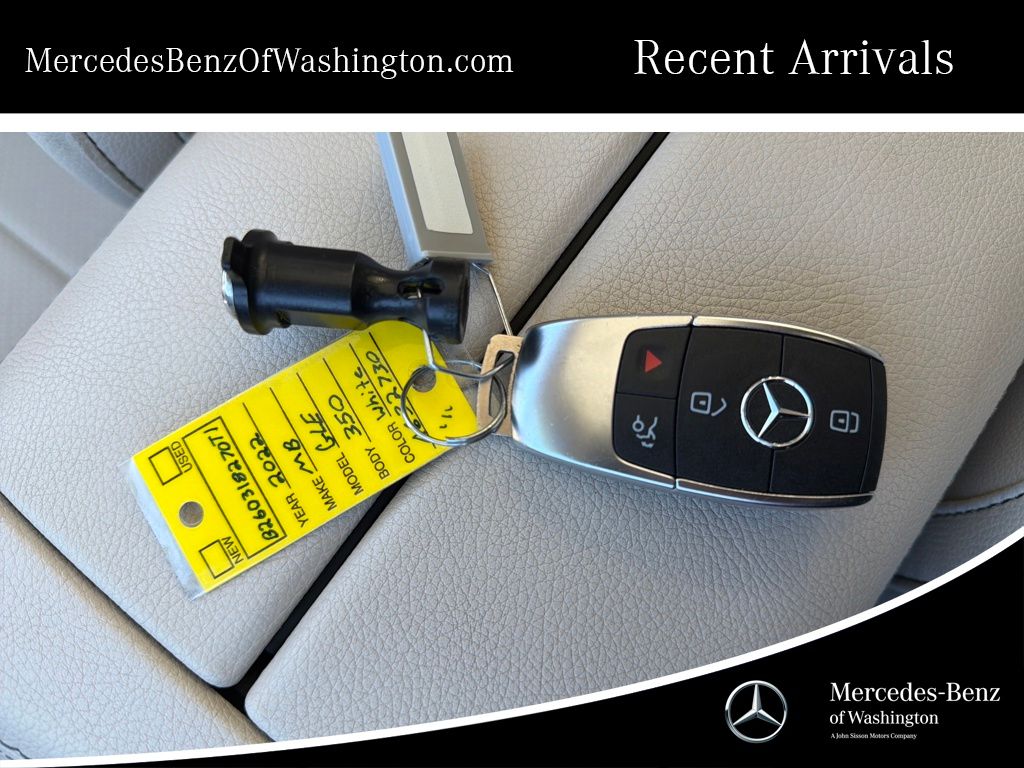 Polar White 2022 Mercedes-Benz GLE 350 4MATIC SUV / Crossover All-Wheel Drive 9-Speed Automatic