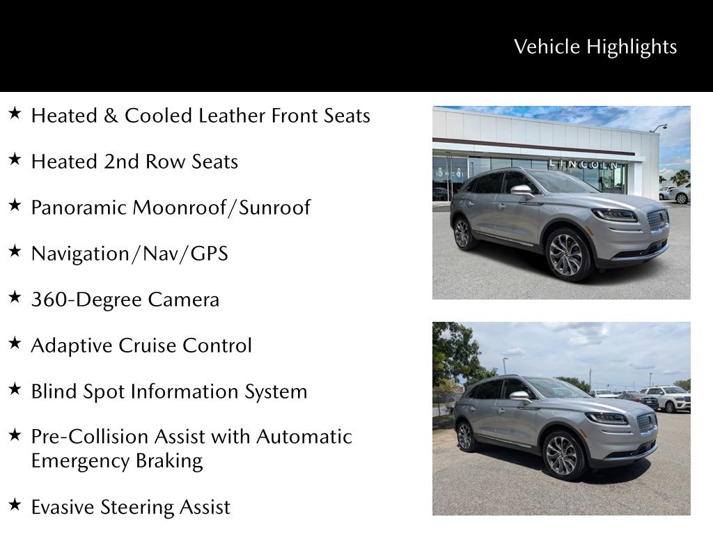 2022 Lincoln Nautilus Reserve
