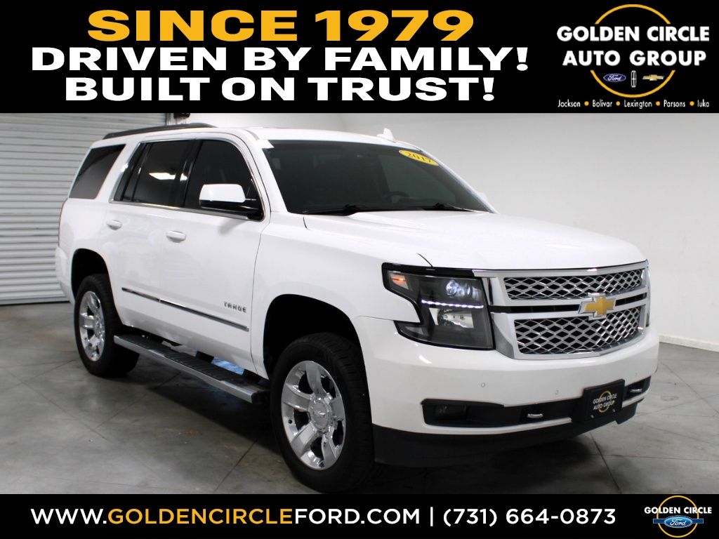 Summit White 2017 Chevrolet Tahoe SUV / Crossover 4X2 6-Speed Automatic Overdrive