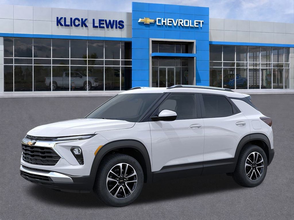2026 Chevrolet TrailBlazer LT White at Klick Lewis Buick Chevrolet