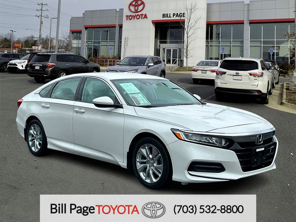 2018 Honda Accord 1.5T LX FWD Sedan Front-Wheel Drive Continuously Variable Transmission