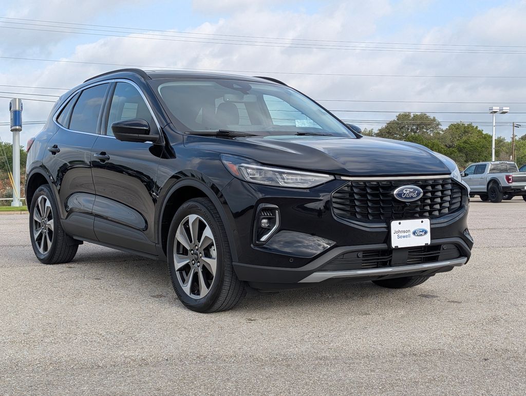 Agate Black Metallic 2023 Ford Escape SUV / Crossover All-Wheel Drive 8-Speed Automatic