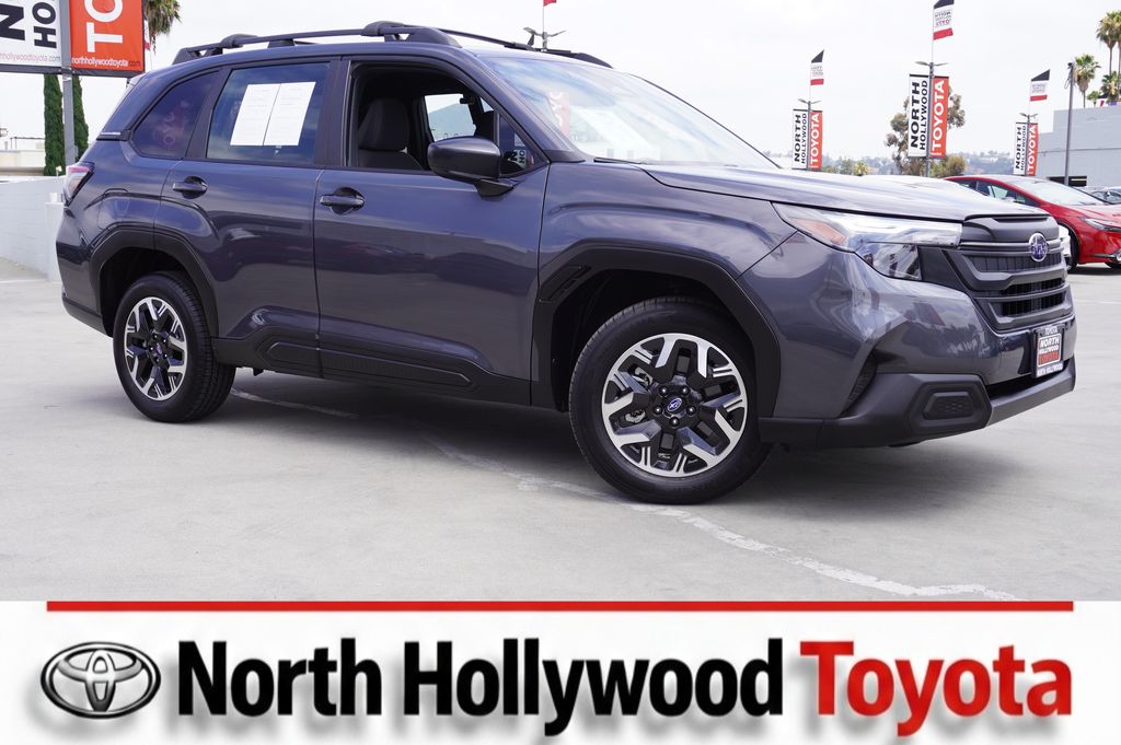 Magnetite Gray Metallic 2025 Subaru Forester SUV / Crossover All-Wheel Drive Continuously Variable Transmission