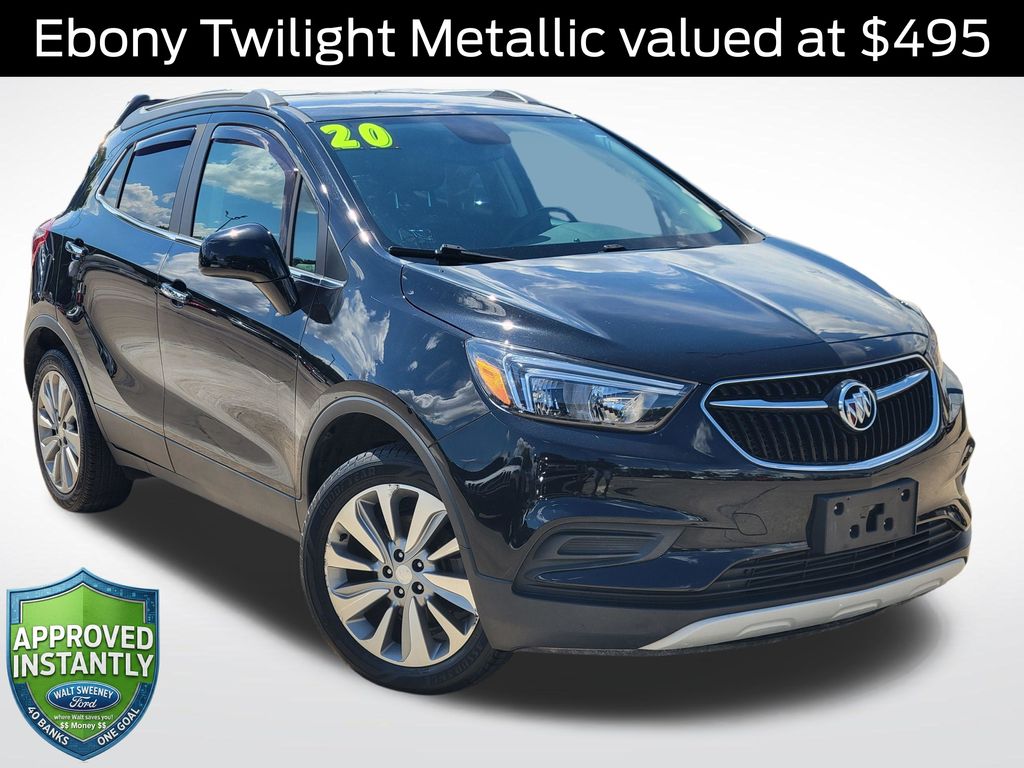 Black (Ebony Twilight Metallic) 2020 Buick Encore SUV / Crossover All-Wheel Drive 6-Speed Automatic Overdrive