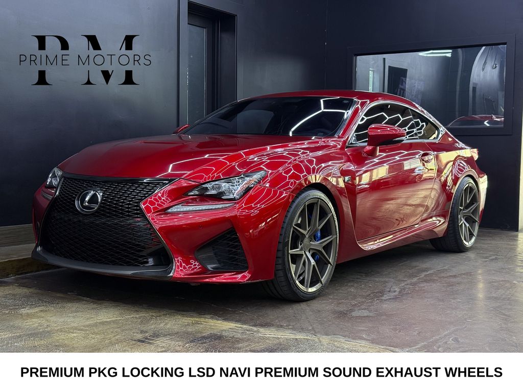 Infrared 2015 Lexus RC F Coupe Rear-Wheel Drive 8-Speed Dual Clutch