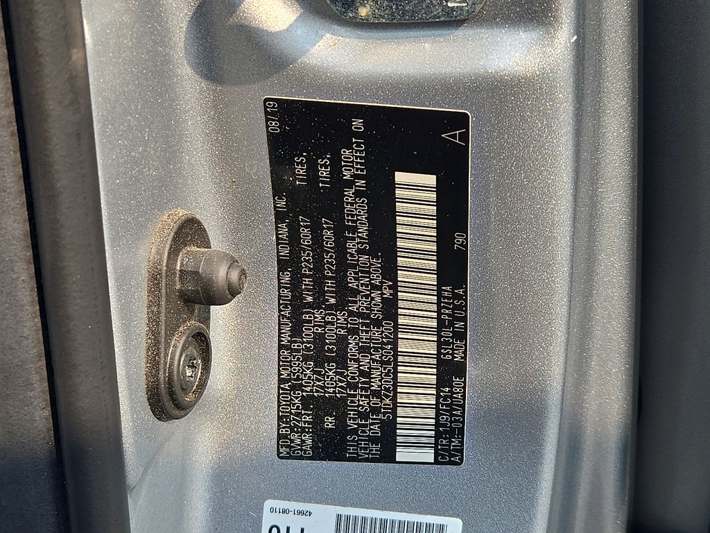 2020 Toyota Sienna