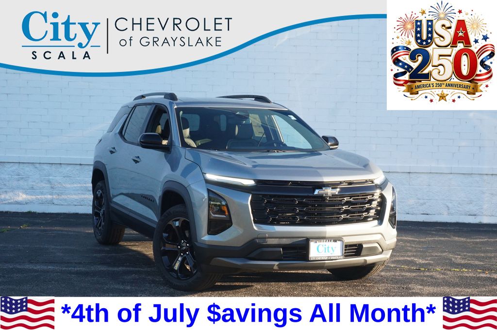 Sterling Gray Metallic 2026 Chevrolet Equinox SUV / Crossover Four-Wheel Drive 8-Speed Automatic